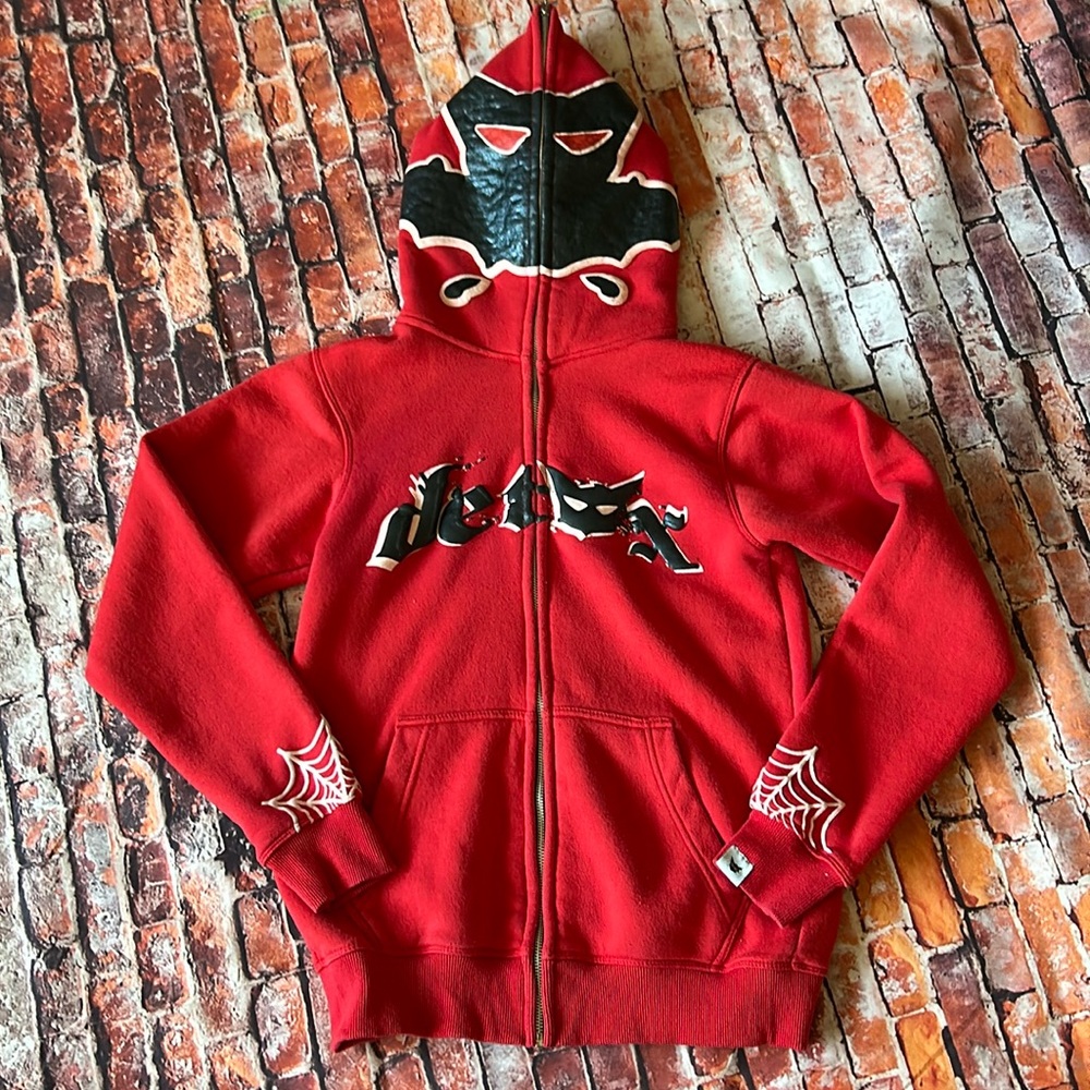 DETOX Full Zip Hoodie Size XS